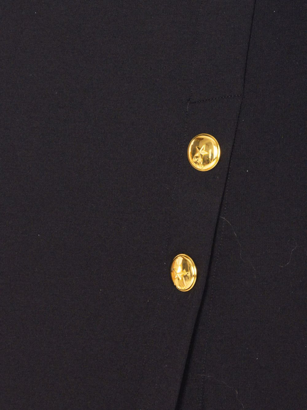 puff-sleeve button-detail midi dress - 4