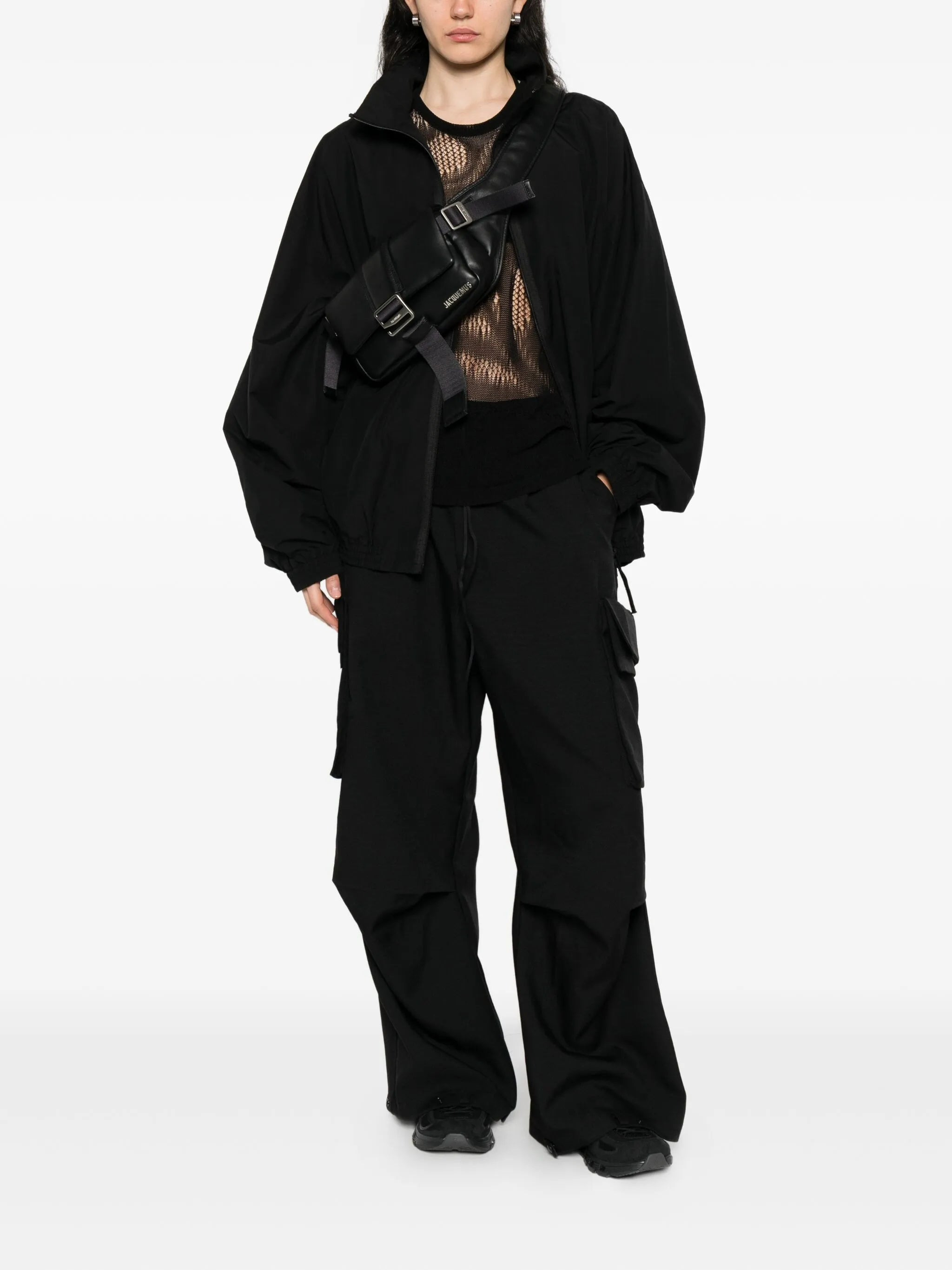 Y-3 Drawstring Cargo Trousers - 3