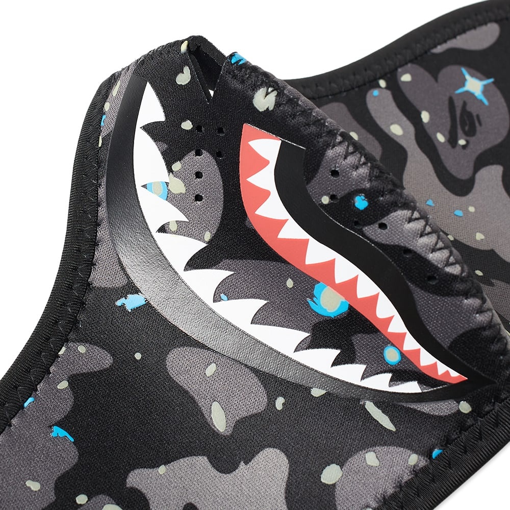 A Bathing Ape Space Camo Shark Mask - 3