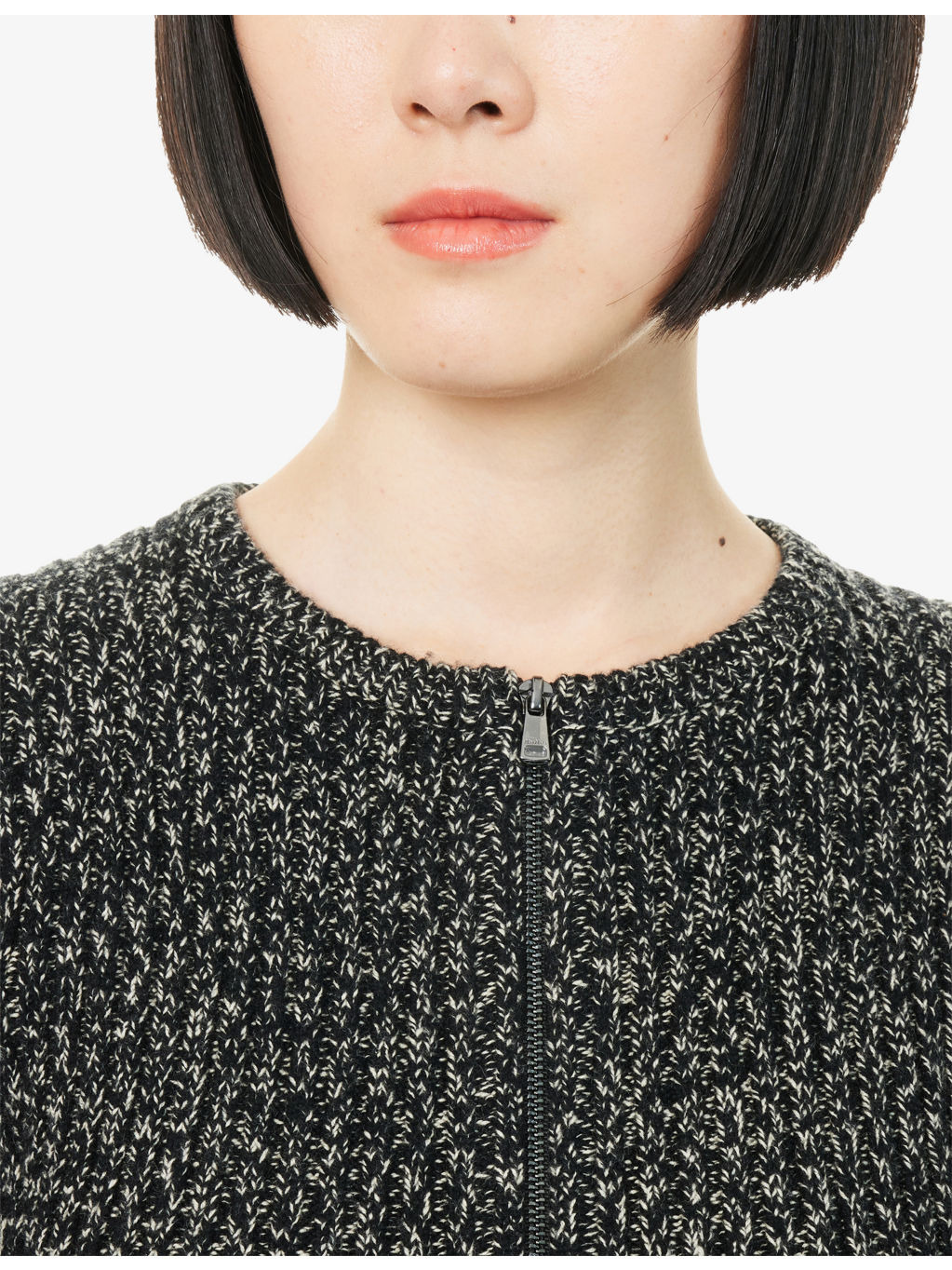 Kim Flared Stretch-Wool Blend Cardigan - 5