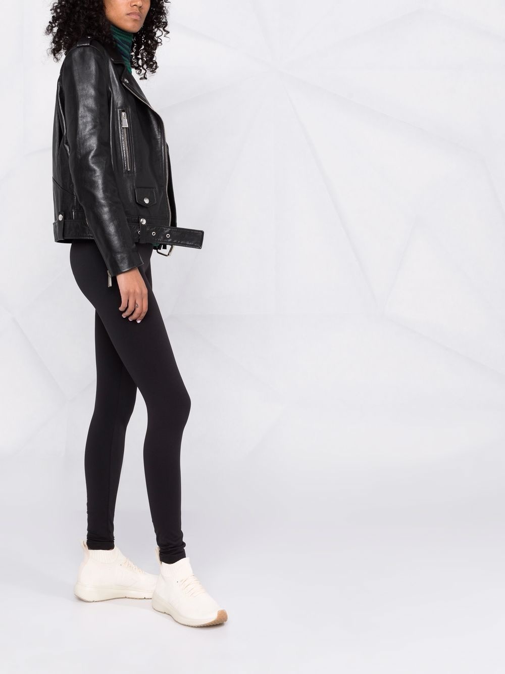 high-waisted leggings - 6