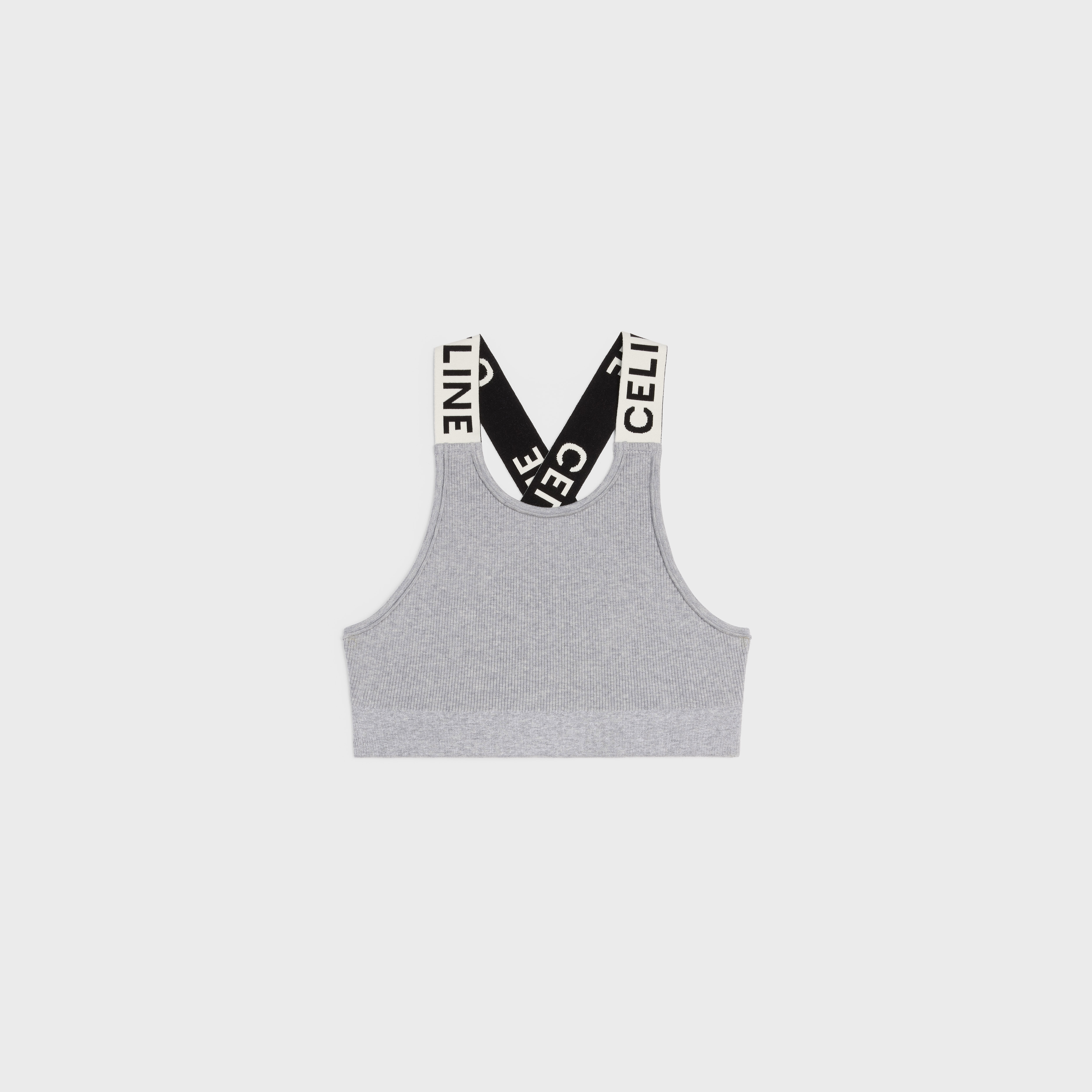 CROSSBACK SPORTS BRA IN ATHLETIC KNIT - 1