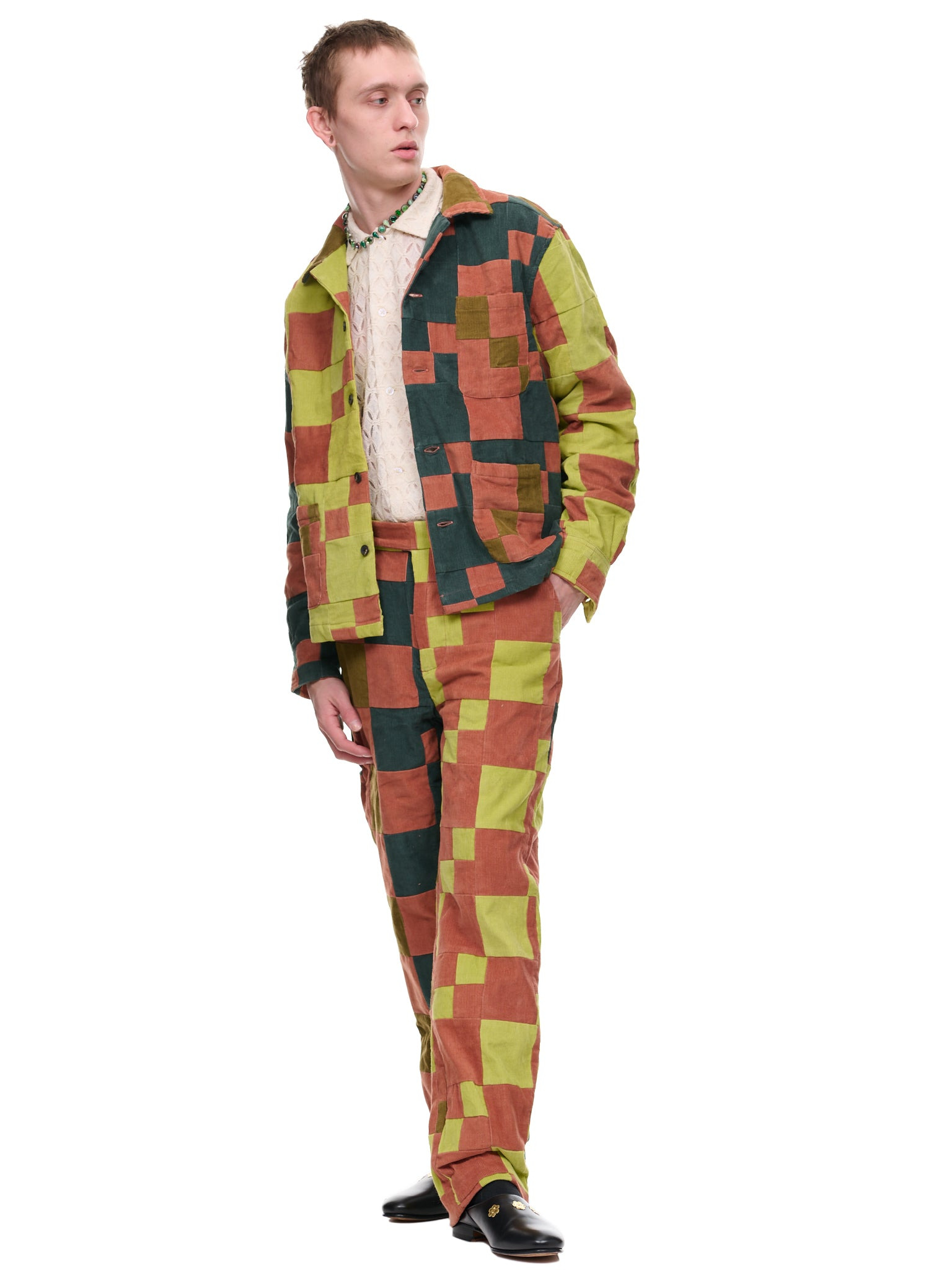 Corduroy Four Patch Trousers - 6