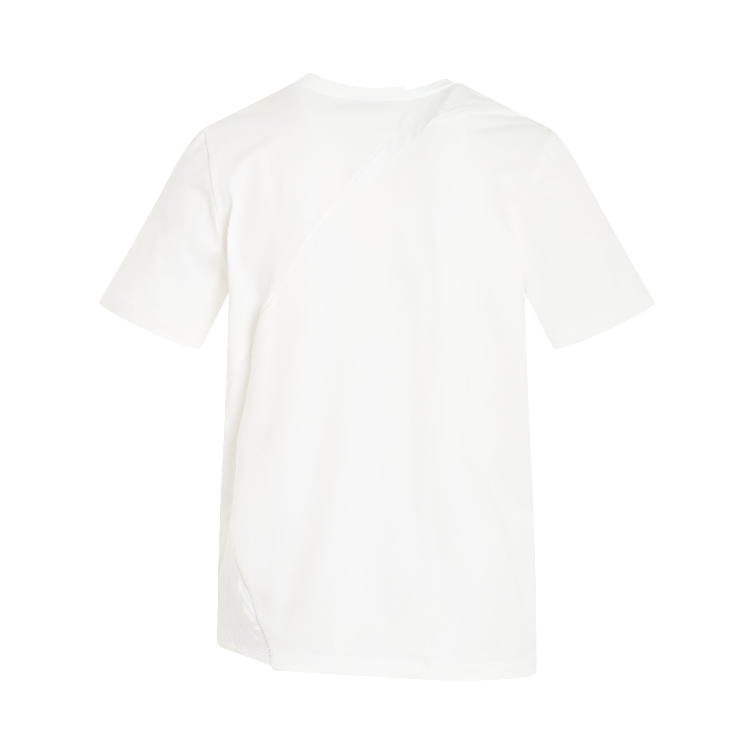 6.0 T-Shirt (Center) in White - 4