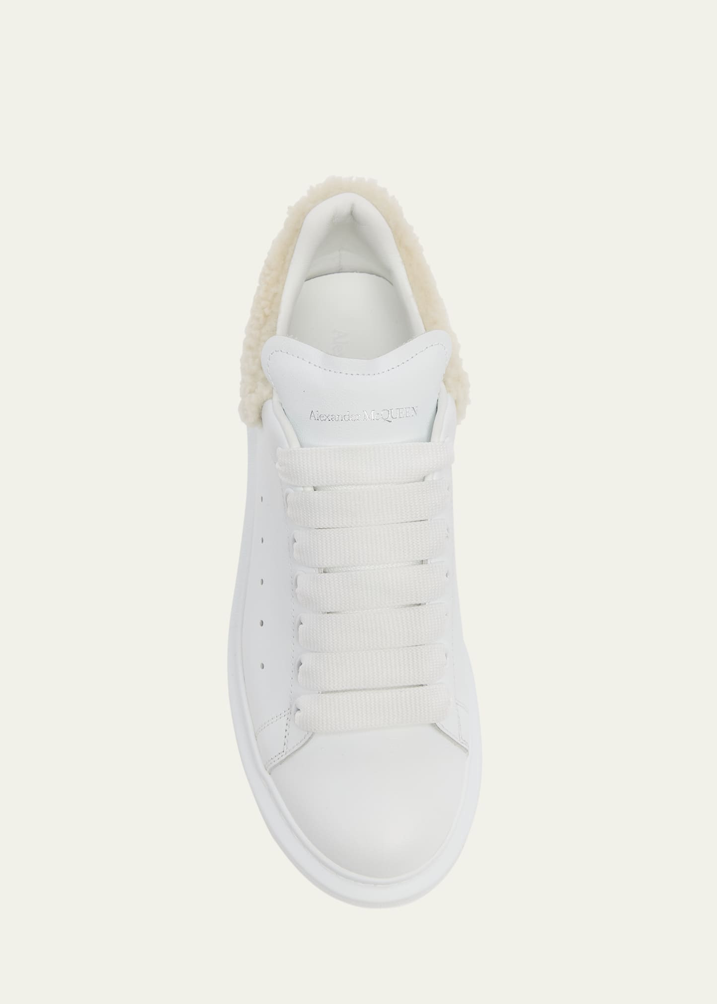 Shearling Oversized Sneakers - 5