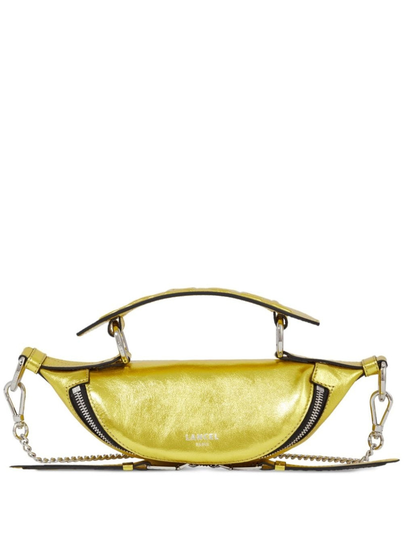 Origami leather mini crossbody bag 1