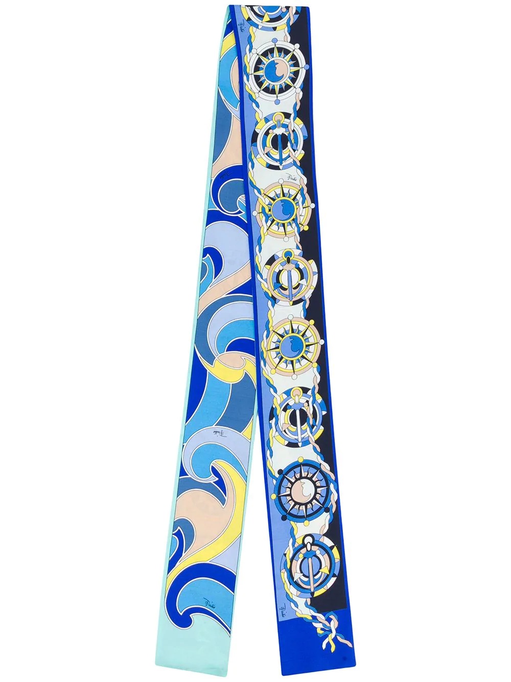 Quirimbas print twilly scarf - 1