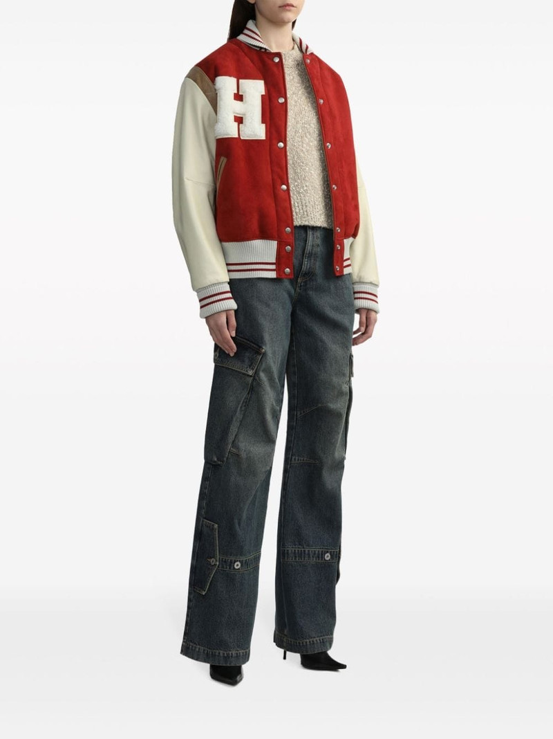 HALFBOY®️ high-rise wide-leg cargo jeans outlook