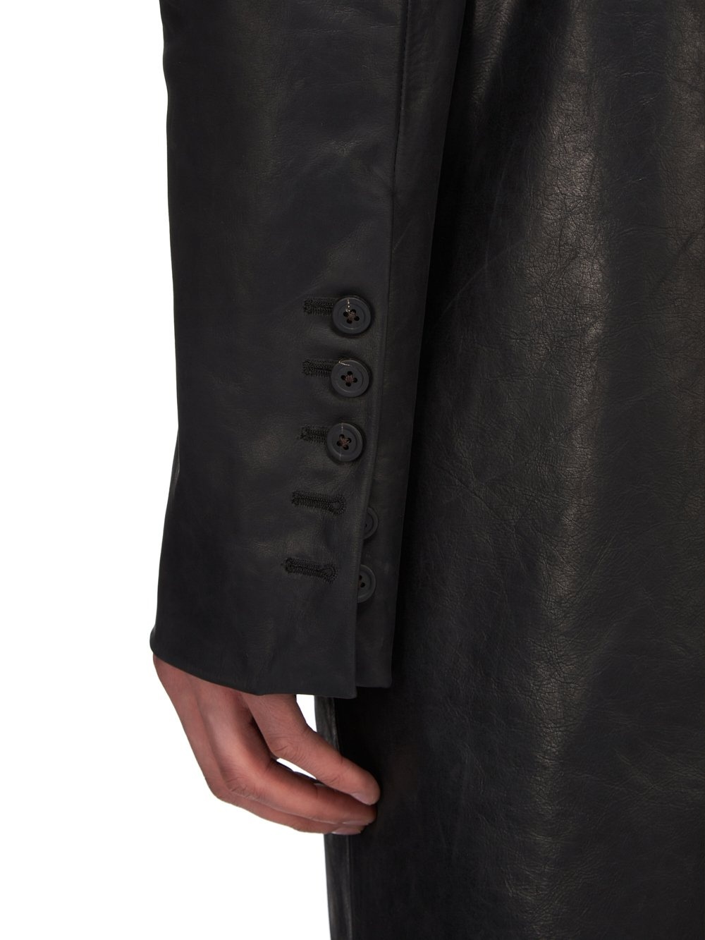 Rick Owens Black Soft Soft Tatlin Lapel Blazer Rick Owens