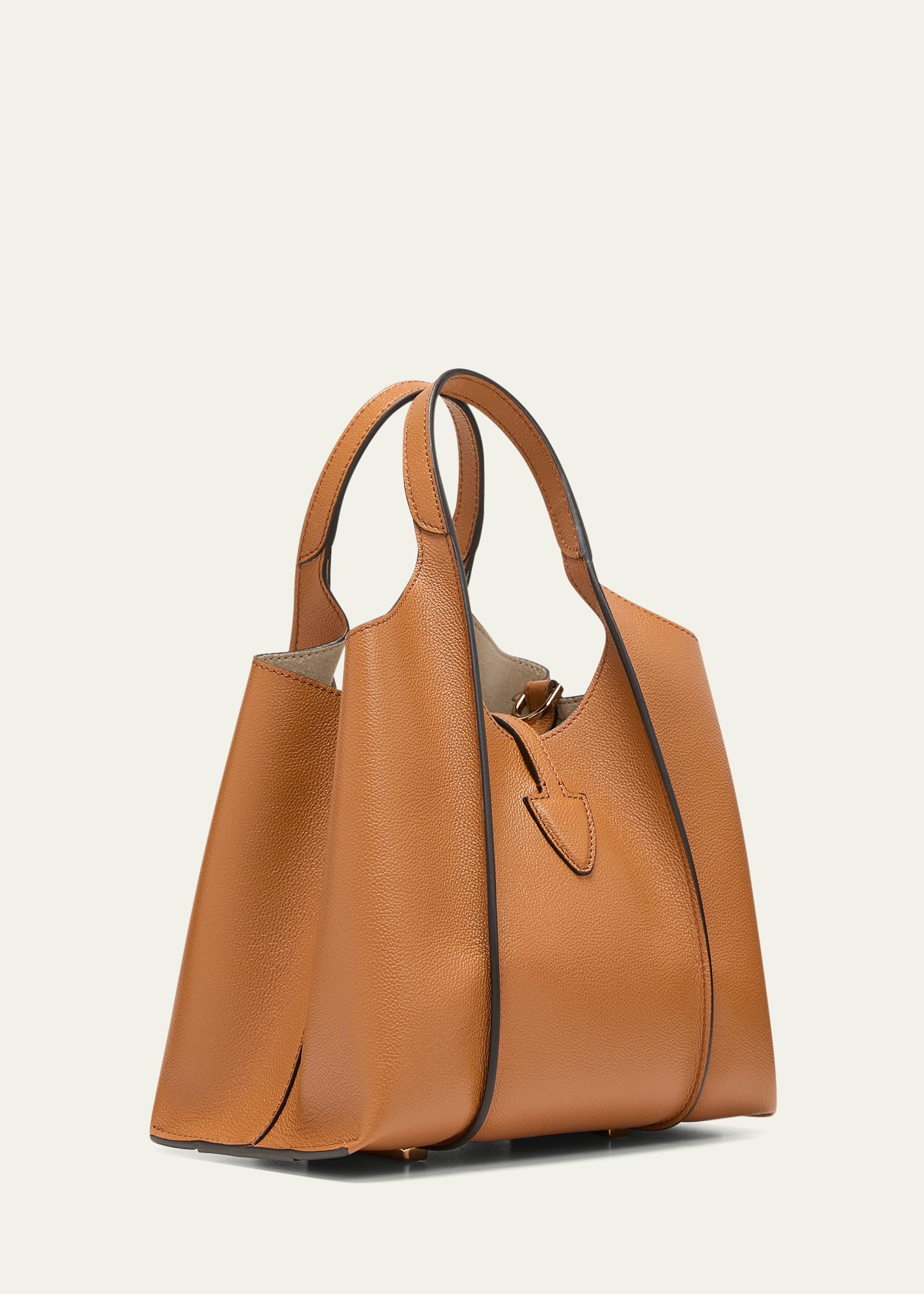 Mini Leather Tote Bag - 3