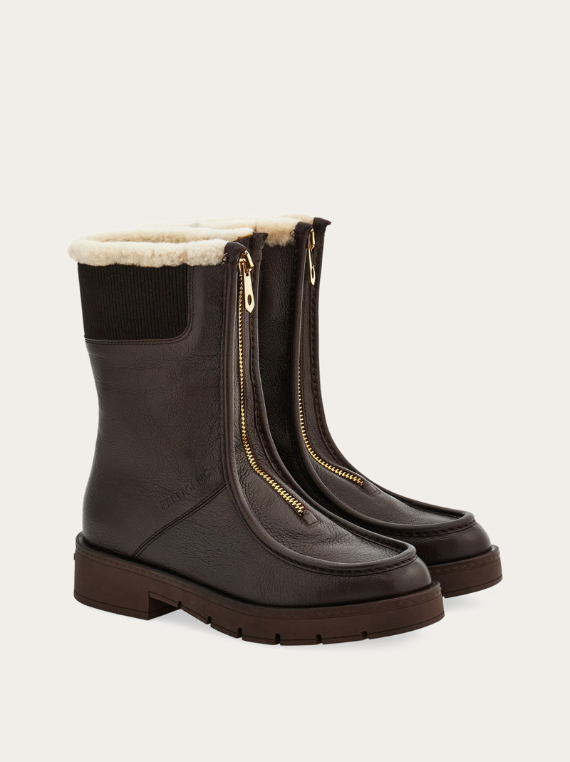 Merino wool lined ankle boot 4