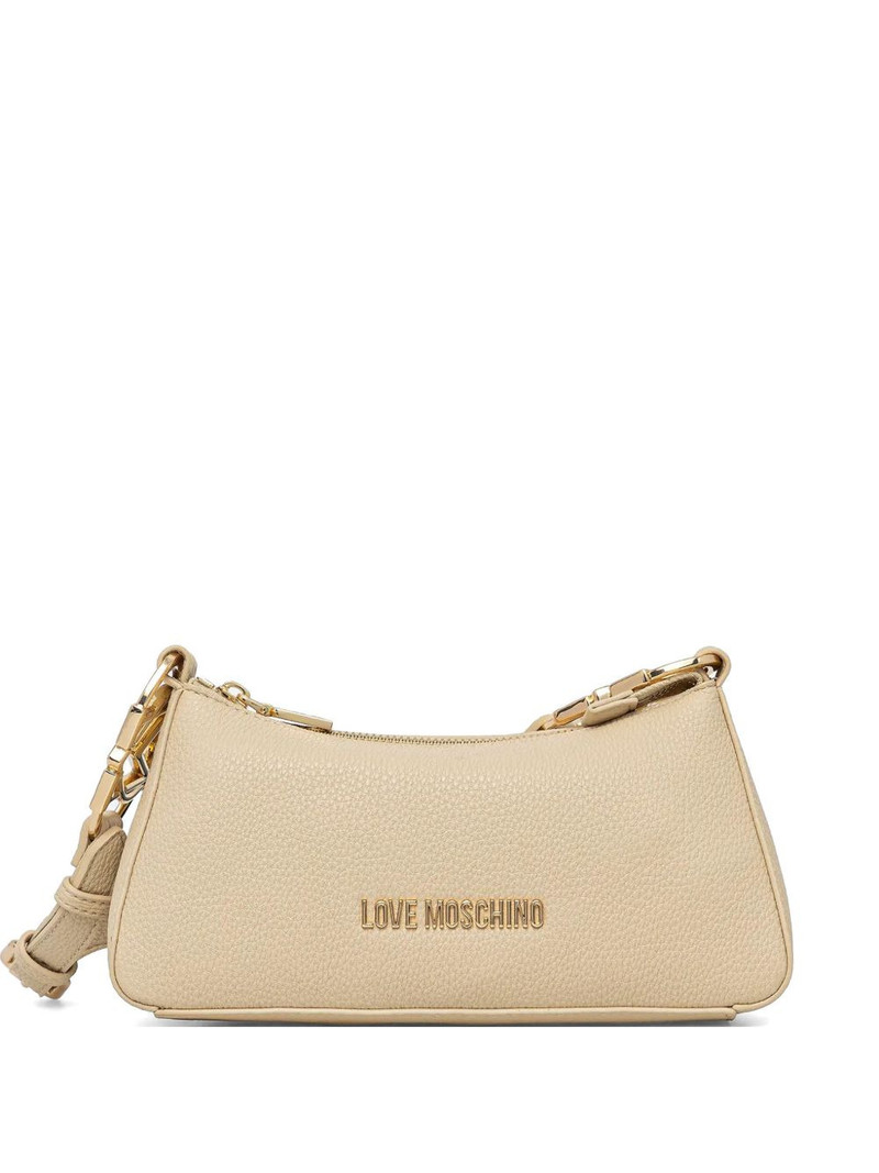 logo-plaque shoulder bag 1