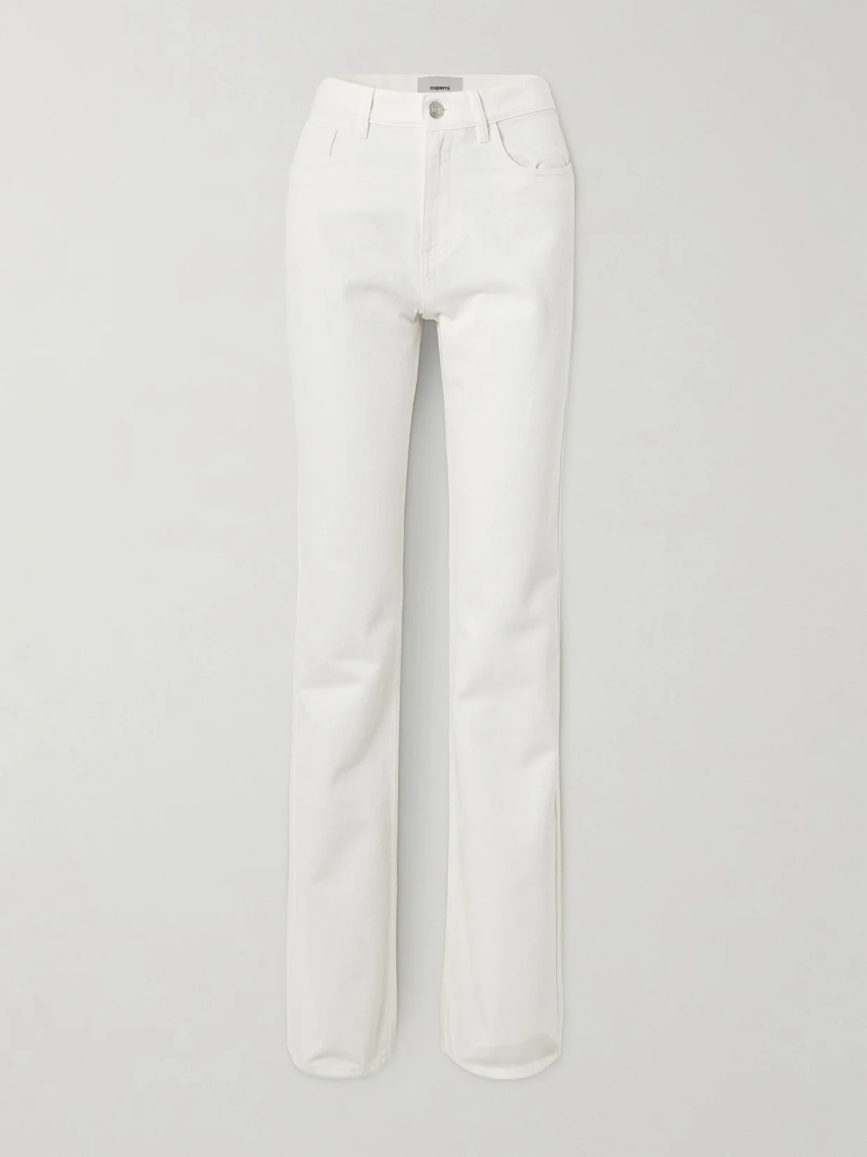 Embellished High-rise Straight-leg Jeans - 1