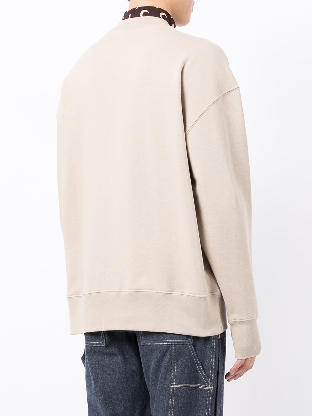 patch pocket sweatshirt - 4