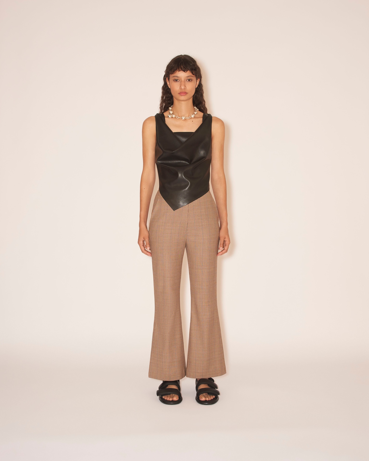 KYMA - Tailored trousers - Camel - 2