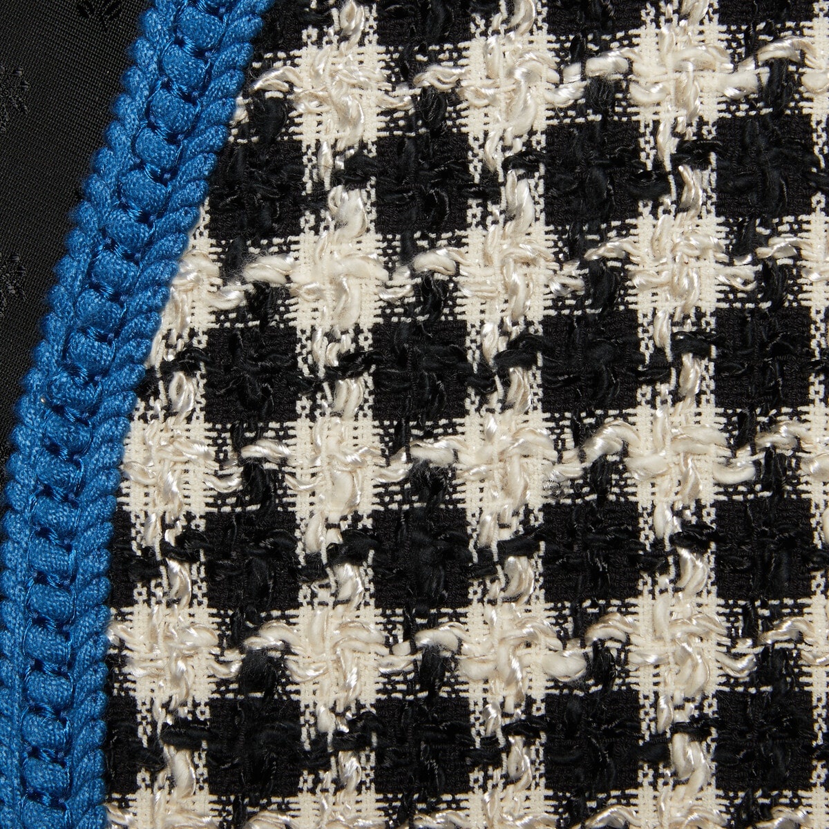 Gingham tweed jacket - 5
