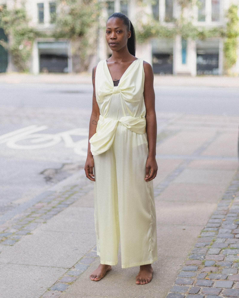 Sepia Pants - Silk Satin 5