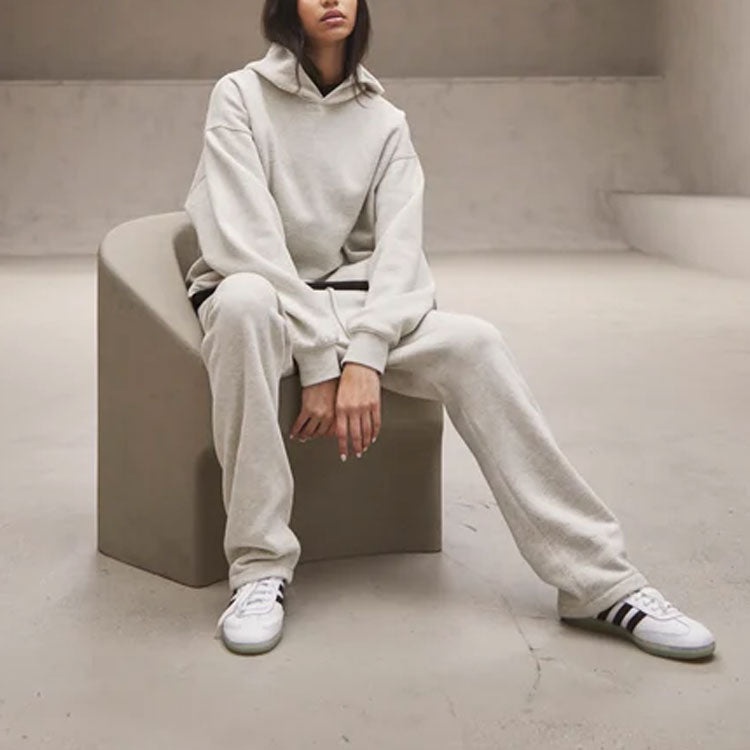 Fear of God Essentials SS22 Relaxed Hoodie 'Light Oatmeal' FOG-SS22-464 - 4
