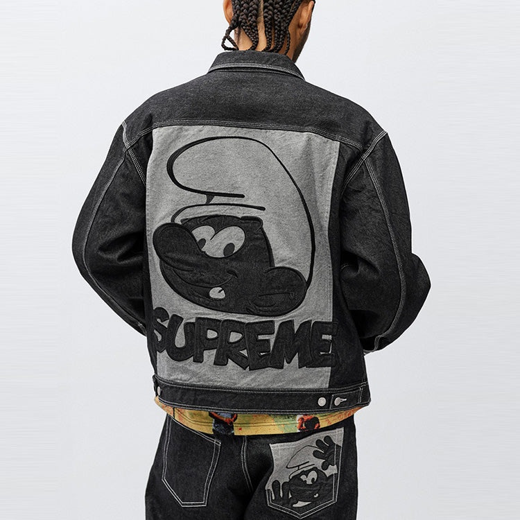 Supreme FW20 Week 1 Denim Jacket 'Black' SUP-FW20-008 - 4