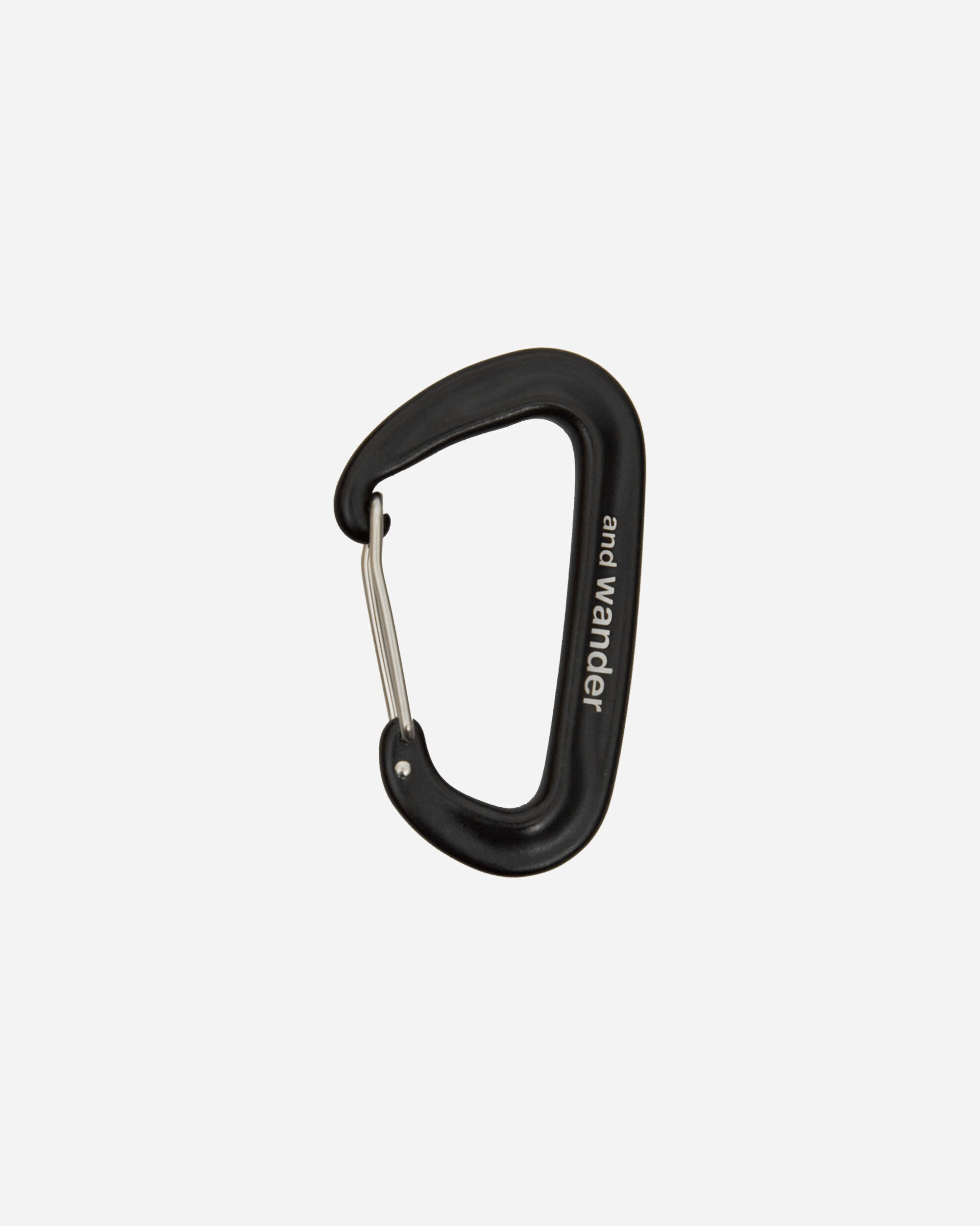 AND WANDER｜FASHION PROPS (Utility Carabiner - Black (57 and Wander Utility Carabiner Black | slamjam | REVERSIBLE