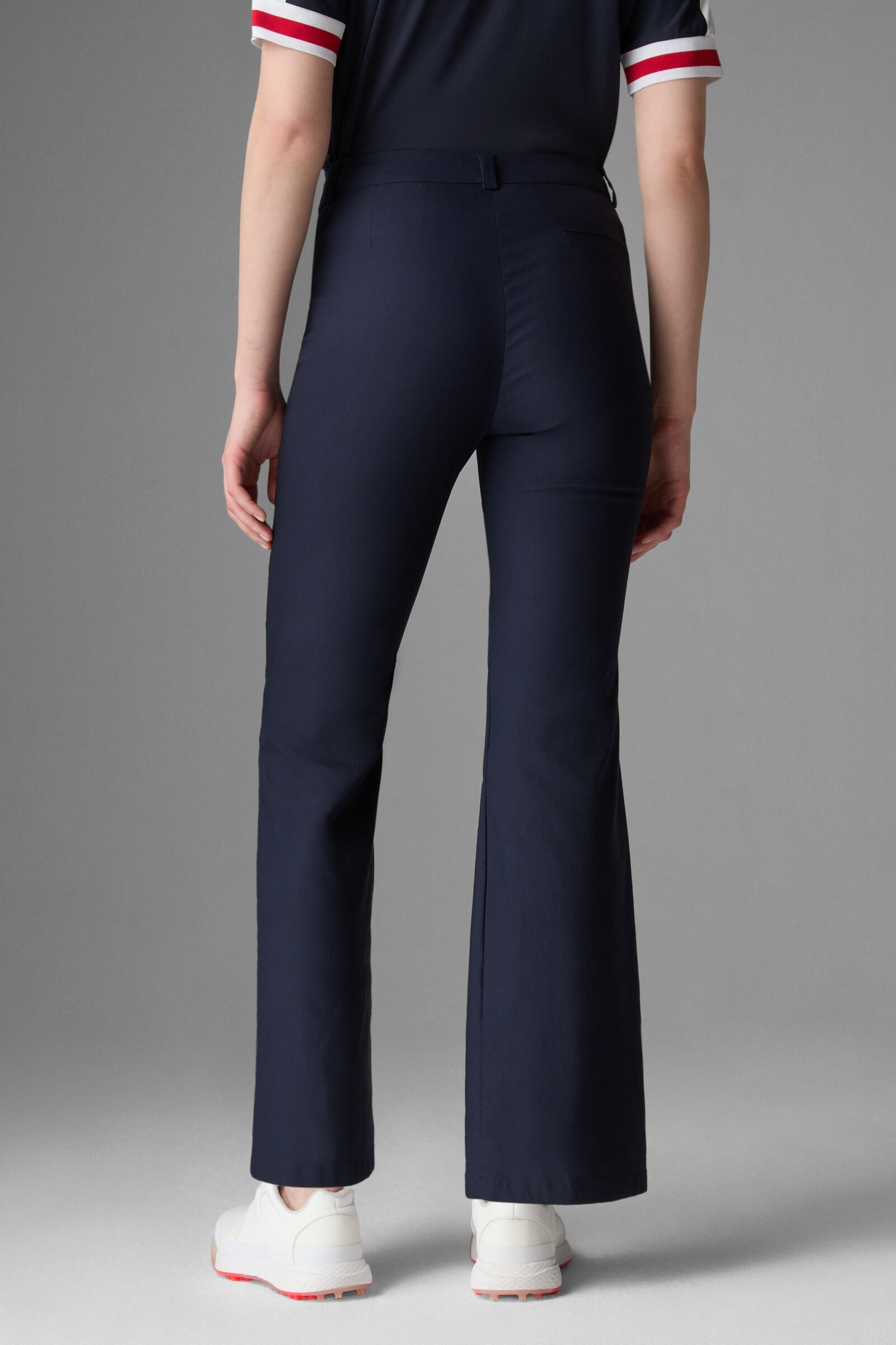 Sevina Stretch pants in Navy blue - 3