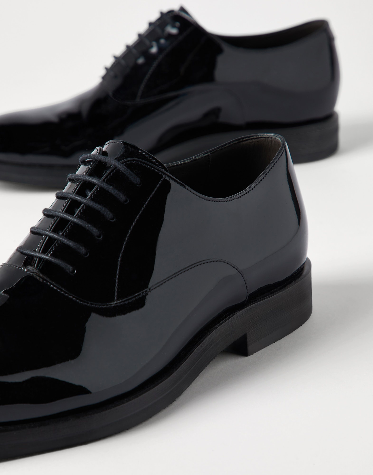 Patent calfskin Oxfords - 3