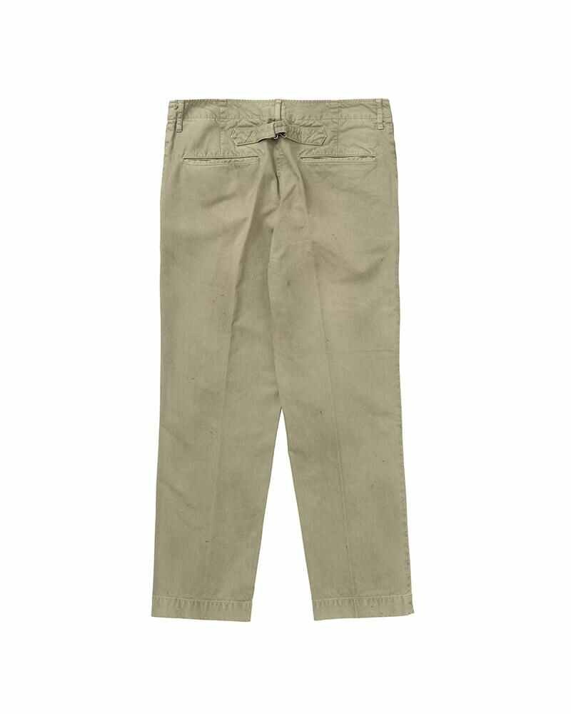 CHINO PANTS DMGD LT.GREEN - 2