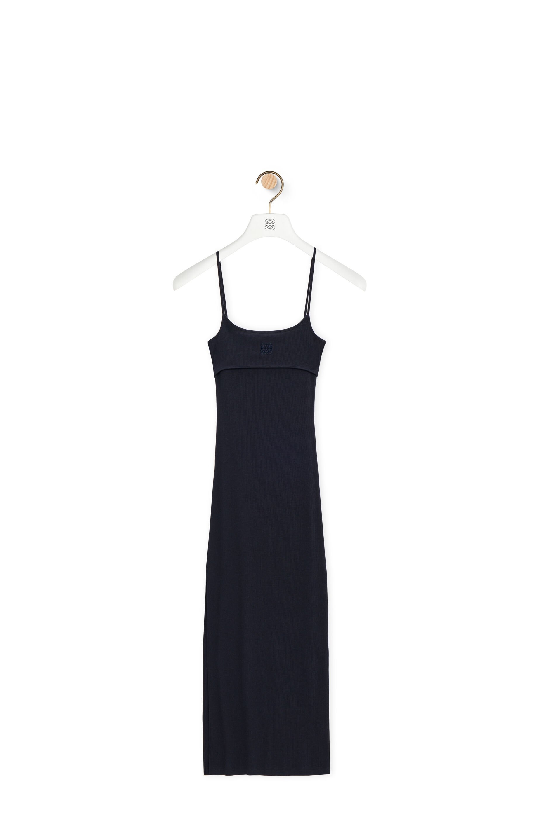 ロエベ Loewe Anagram Strappy Dress Loewe Anagram strappy dress in cotton | REVERSIBLE