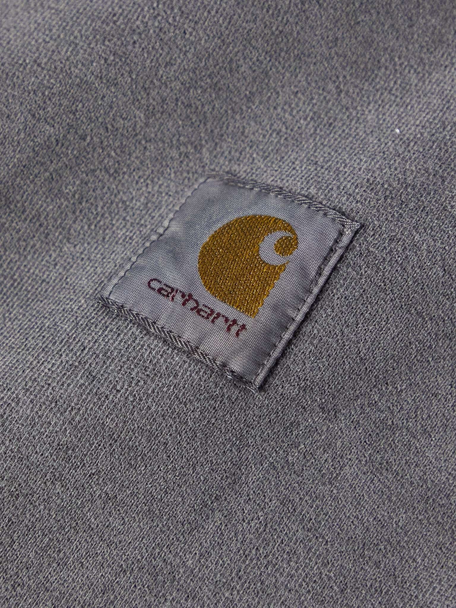 Nelson Logo-Appliquéd Garment-Dyed Cotton-Jersey Sweatshirt - 4