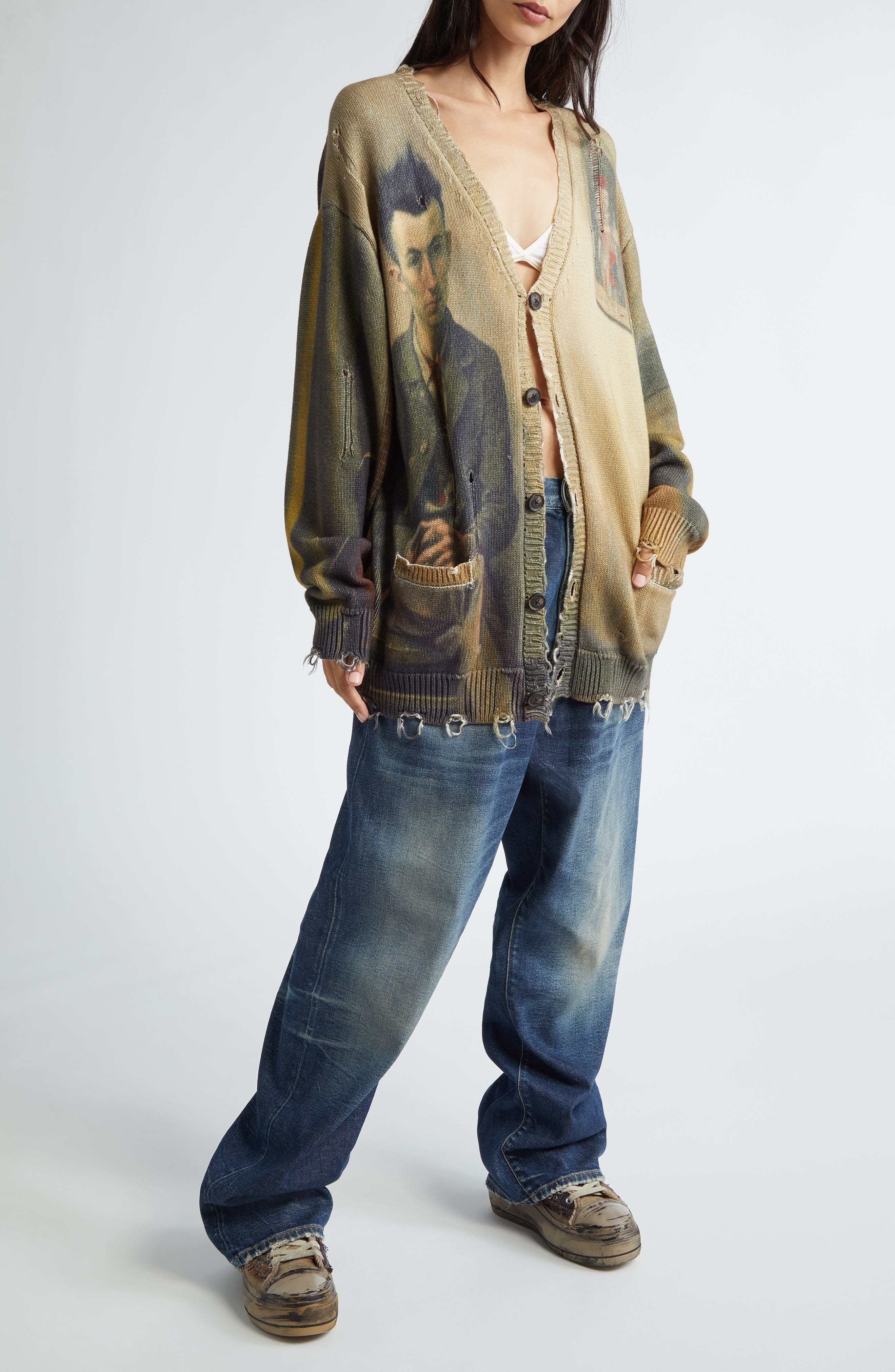 R13 Venti Baggy Jeans in Ansel Blue at Nordstrom - 2