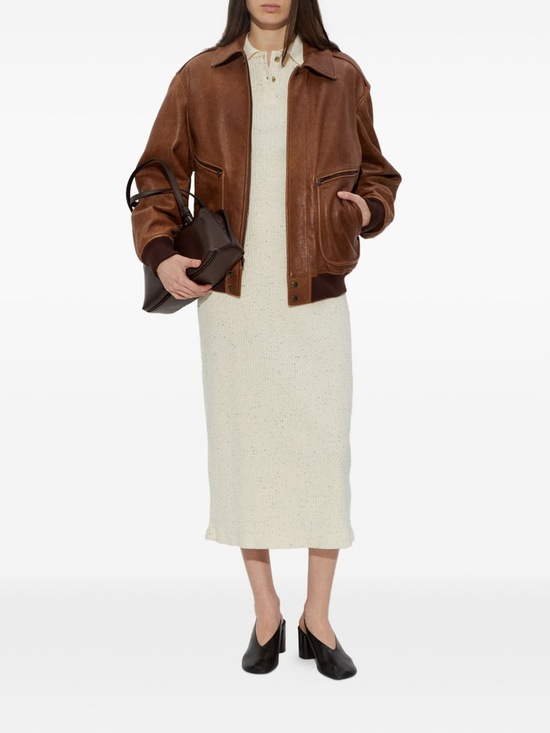 SAMSØE SAMSØE button ribbed dress outlook