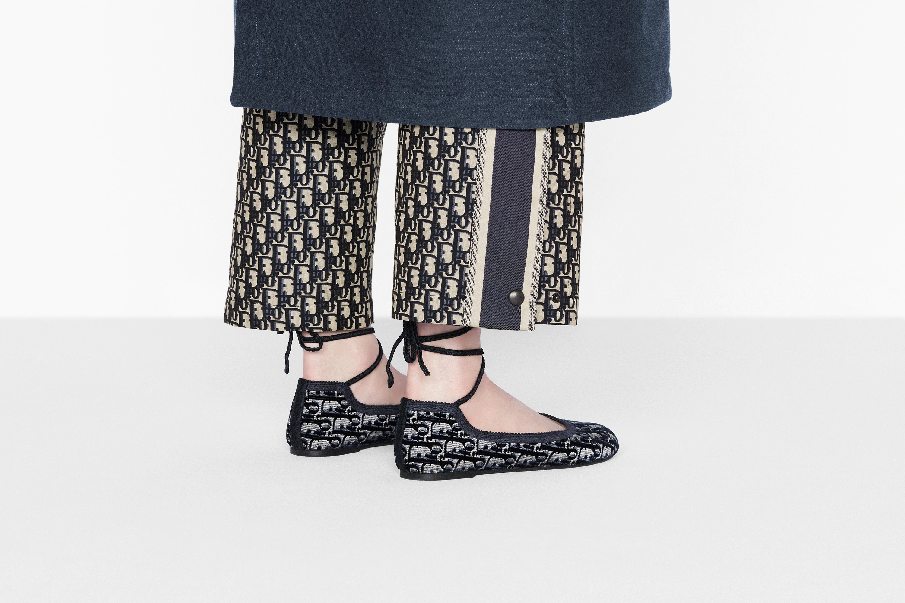 Dior Poème Laced Ballerina Flat - 8
