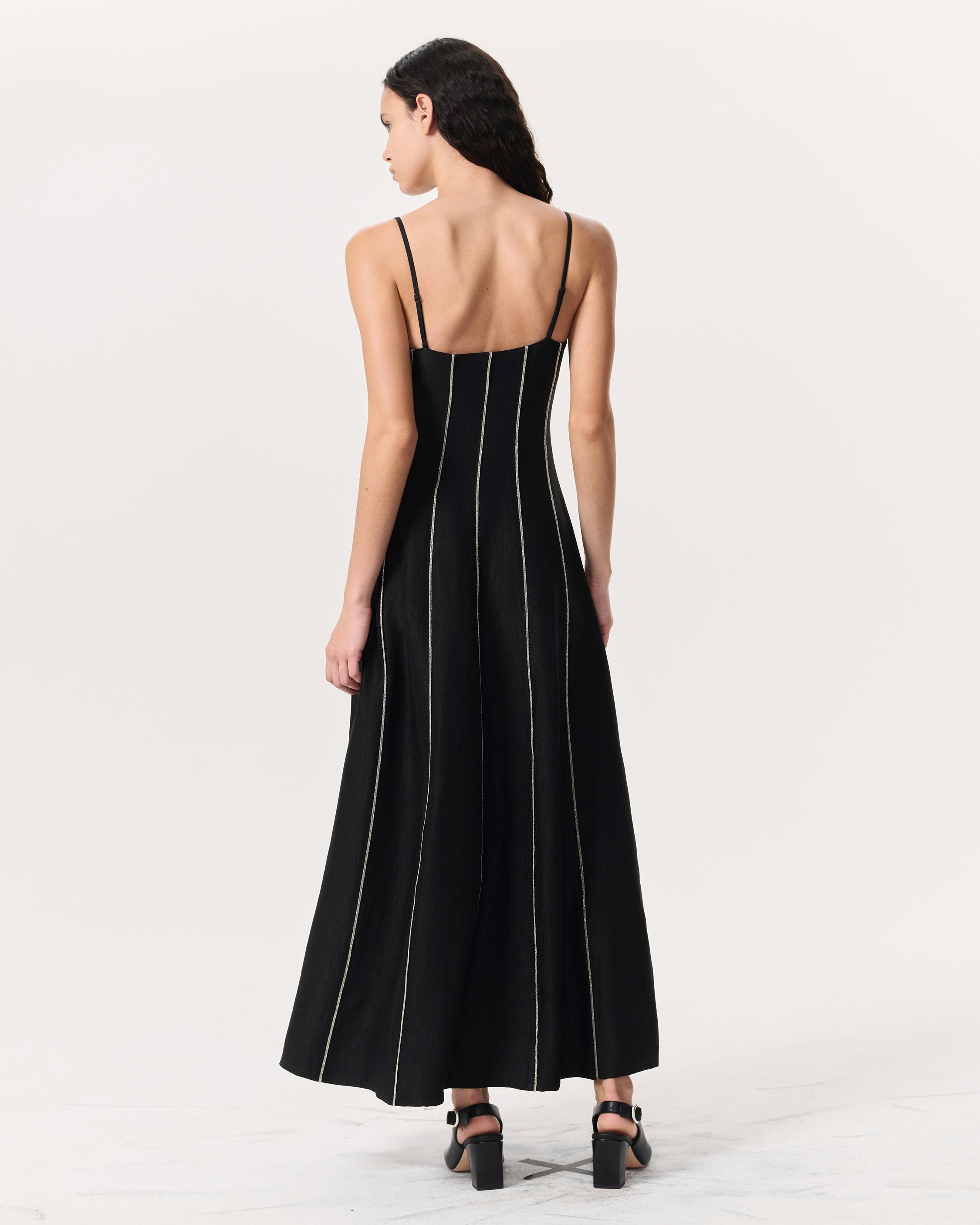 Kennedy Bead-Striped Maxi Dress - 5