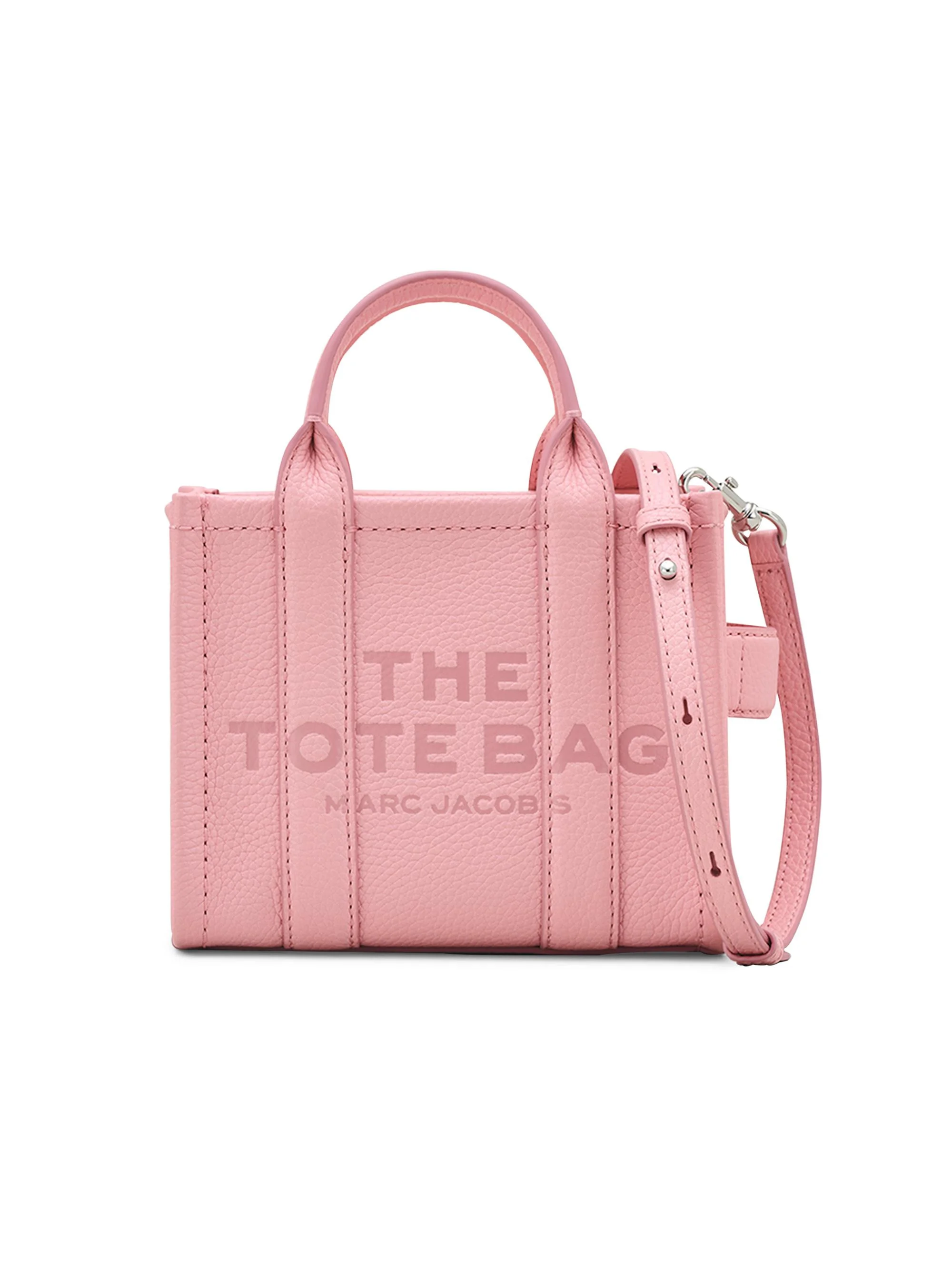 Women's The Leather Crossbody Tote Bag - Light Pink - 1
