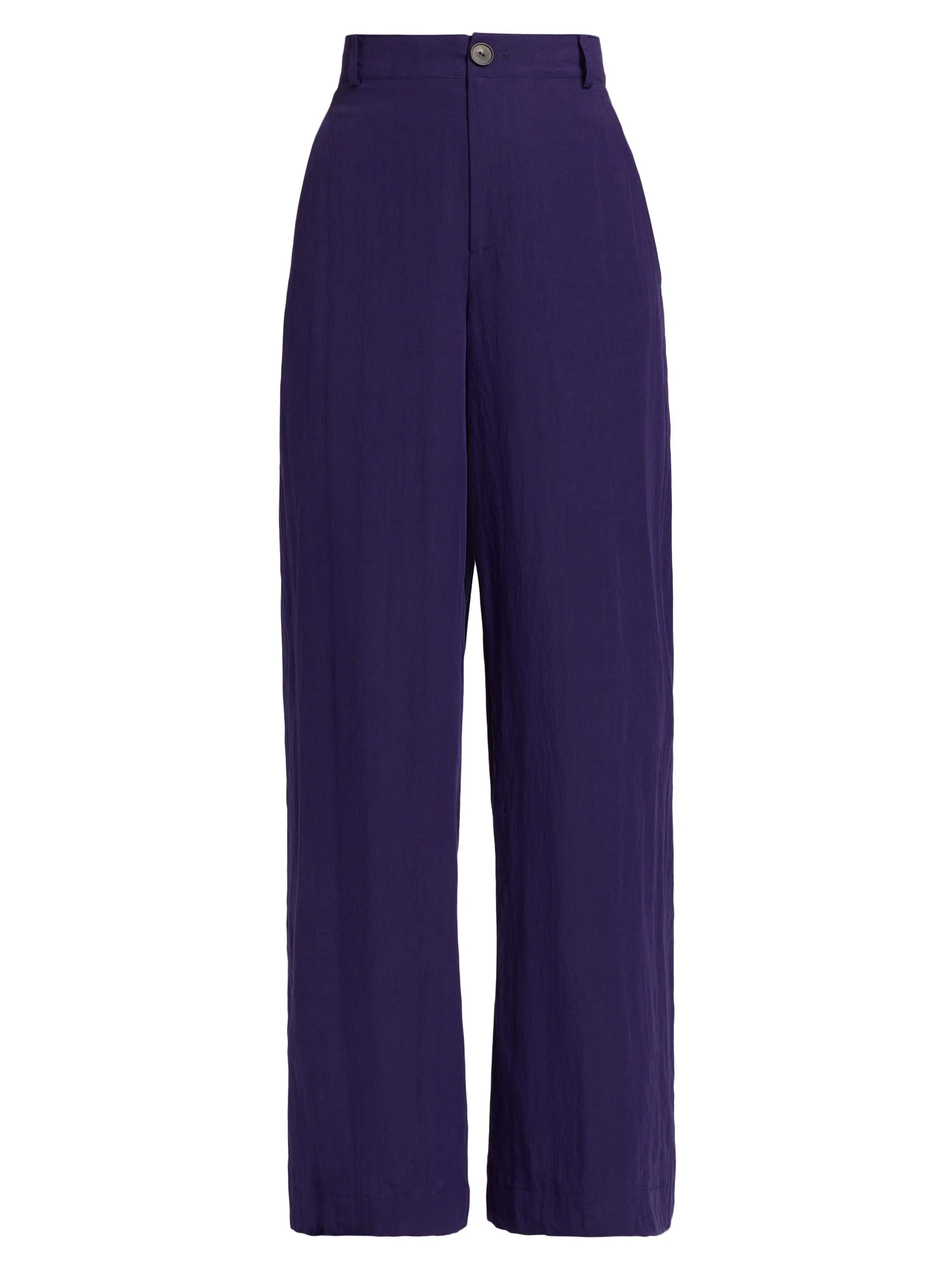 Women's Relaxed Wide-Leg Pants - Dark Eclipse - 1