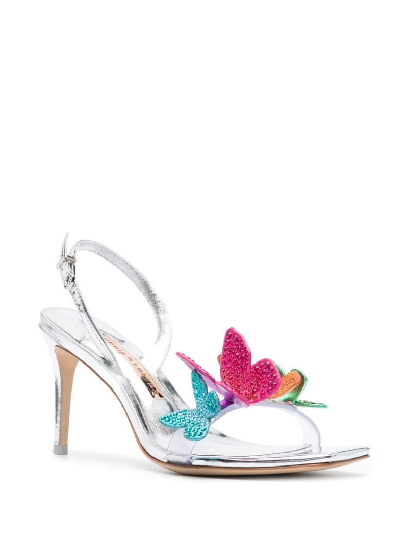 SOPHIA WEBSTER Vanessa 85mm slingback sandals outlook