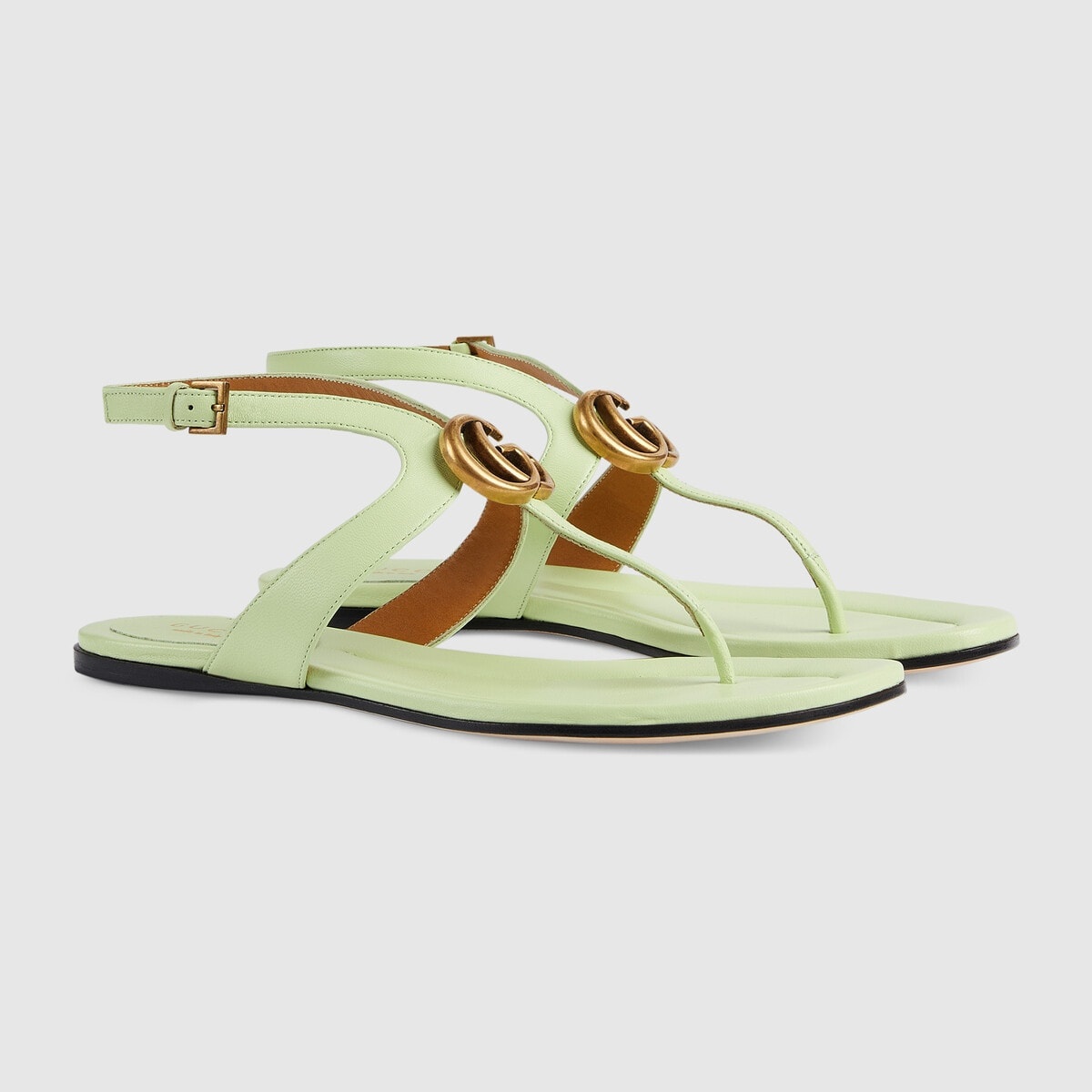 Women's Double G thong sandal - 2