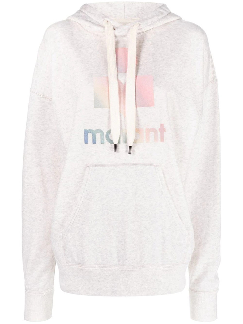 Mansel logo-print hoodie 1