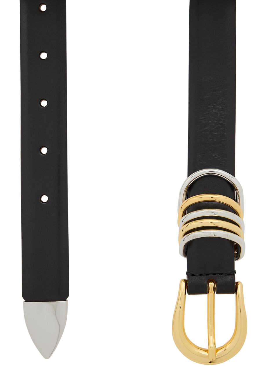 Dehanche Hollyhock Mix Leather Belt - 3