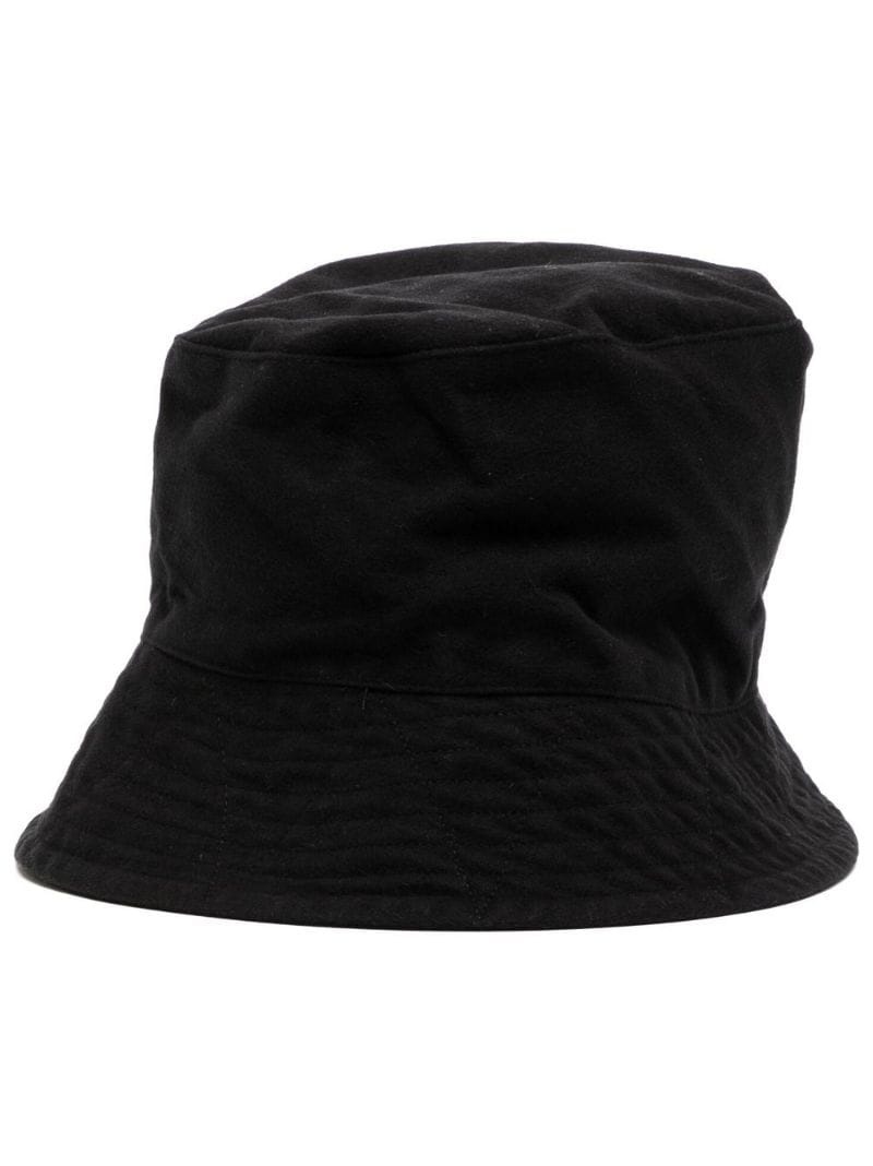 cotton moleskin bucket hat - 1