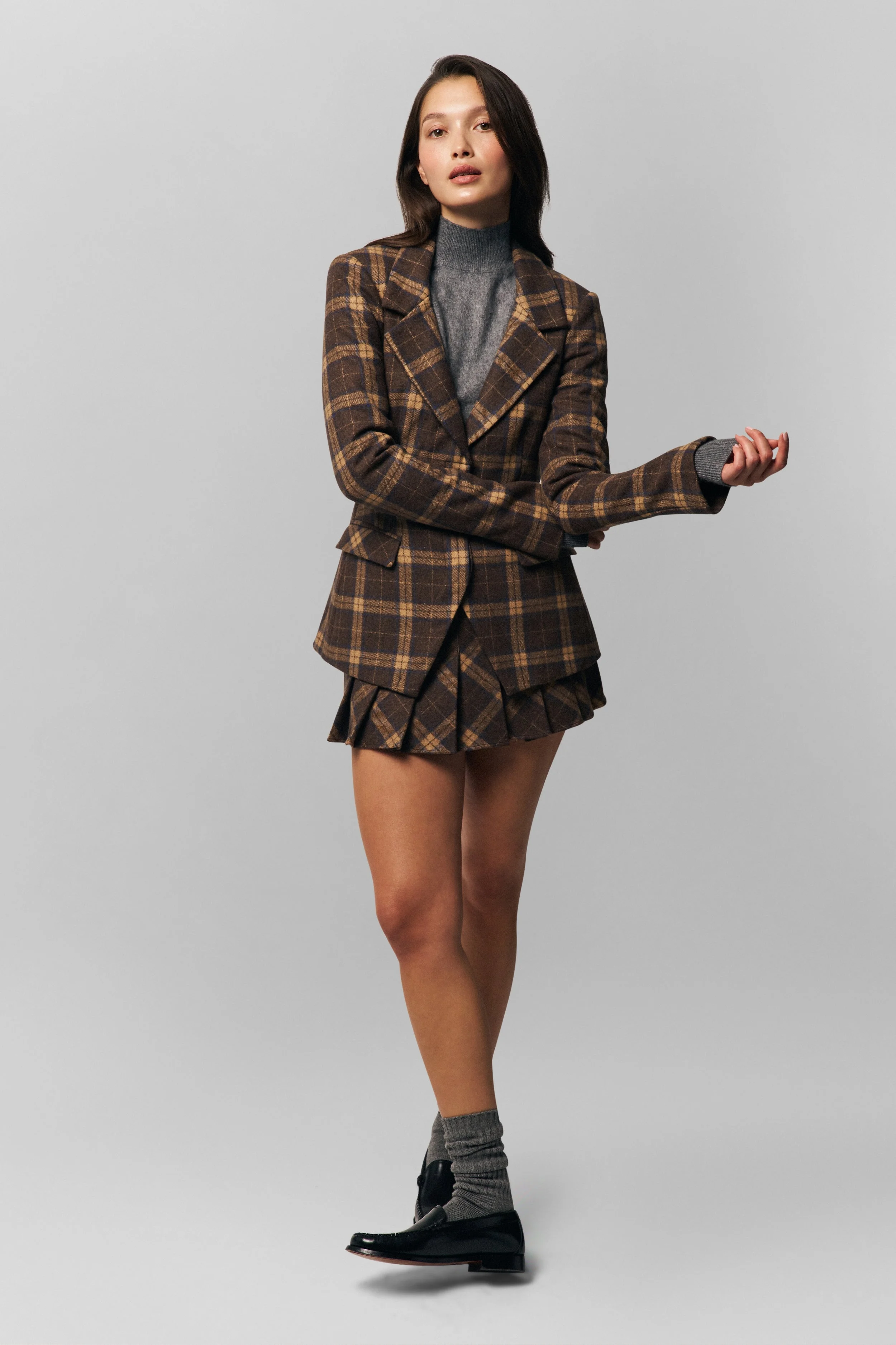 COOPER TARTAN BLAZER - 1