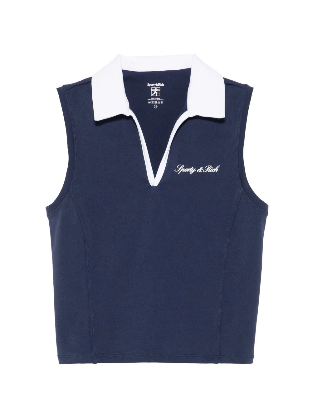 Signature Logo sleeveless performance top - 1