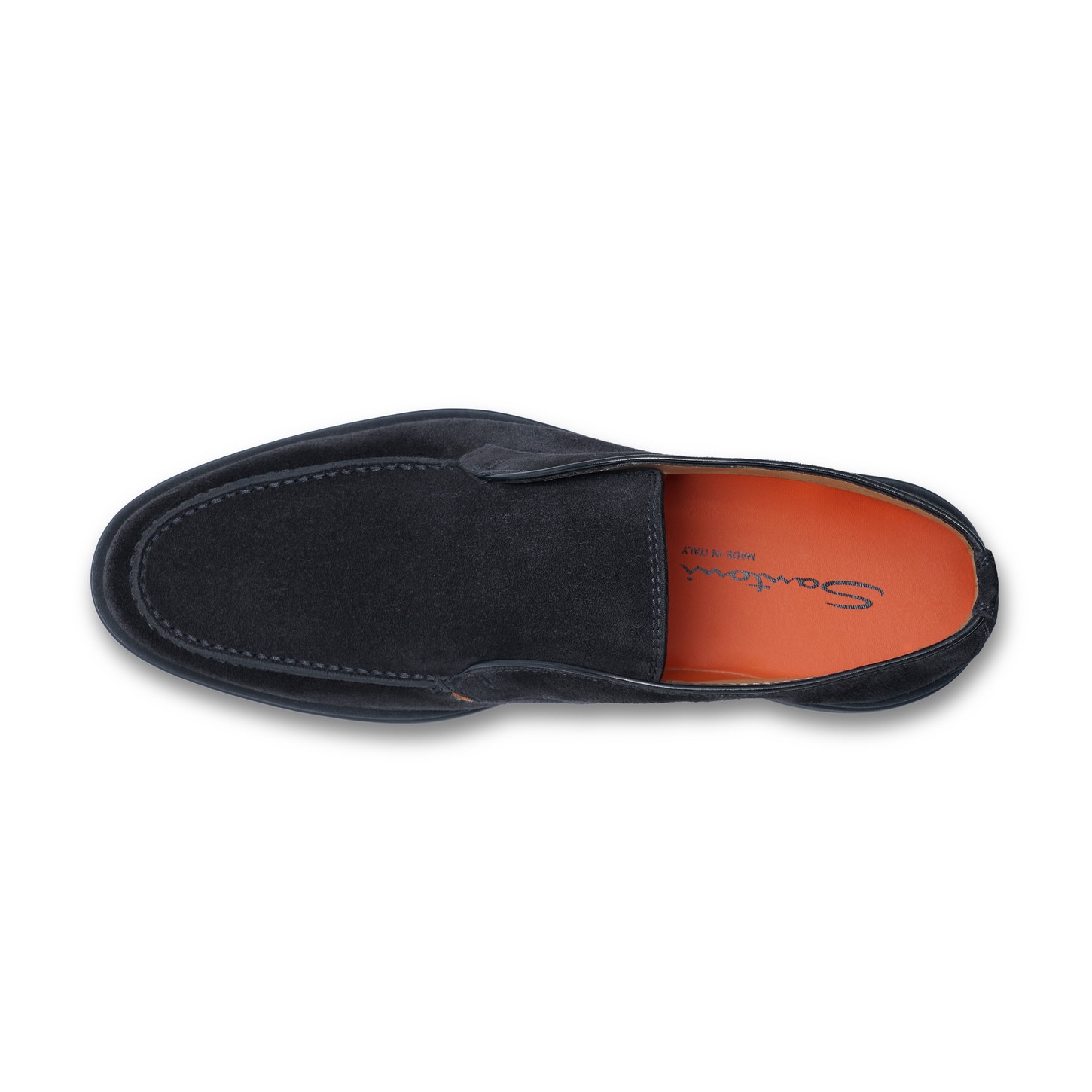 Men’s blue suede desert boot - 4