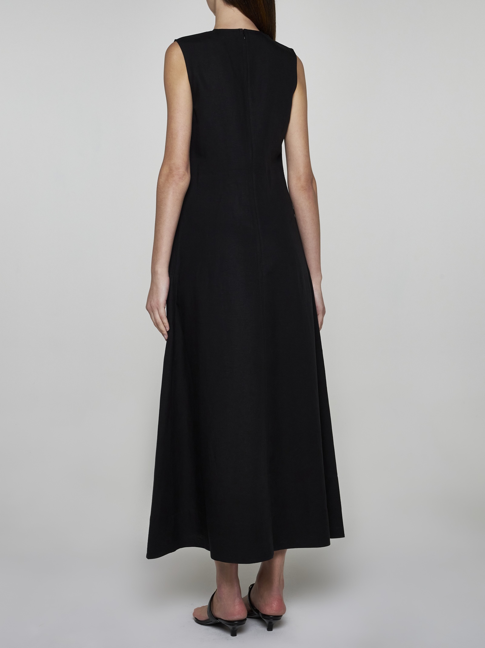 Lyocell long dress - 3