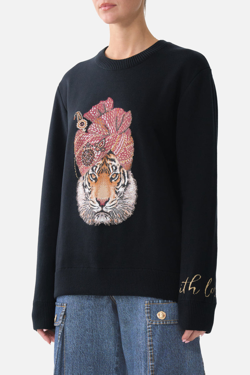 RELAXED CREW NECK JUMPER FIESTA, SIESTA, REPEAT 5