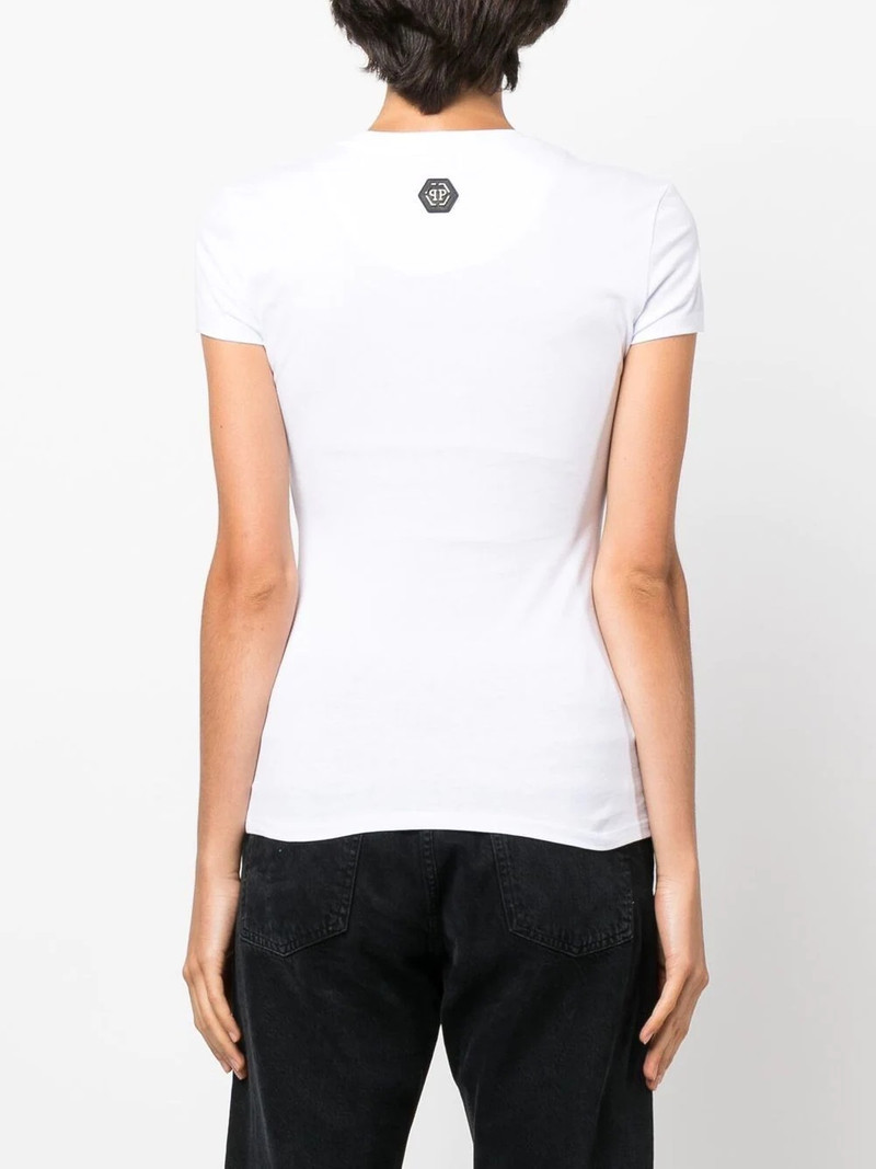 logo-print cotton T-shirt 4