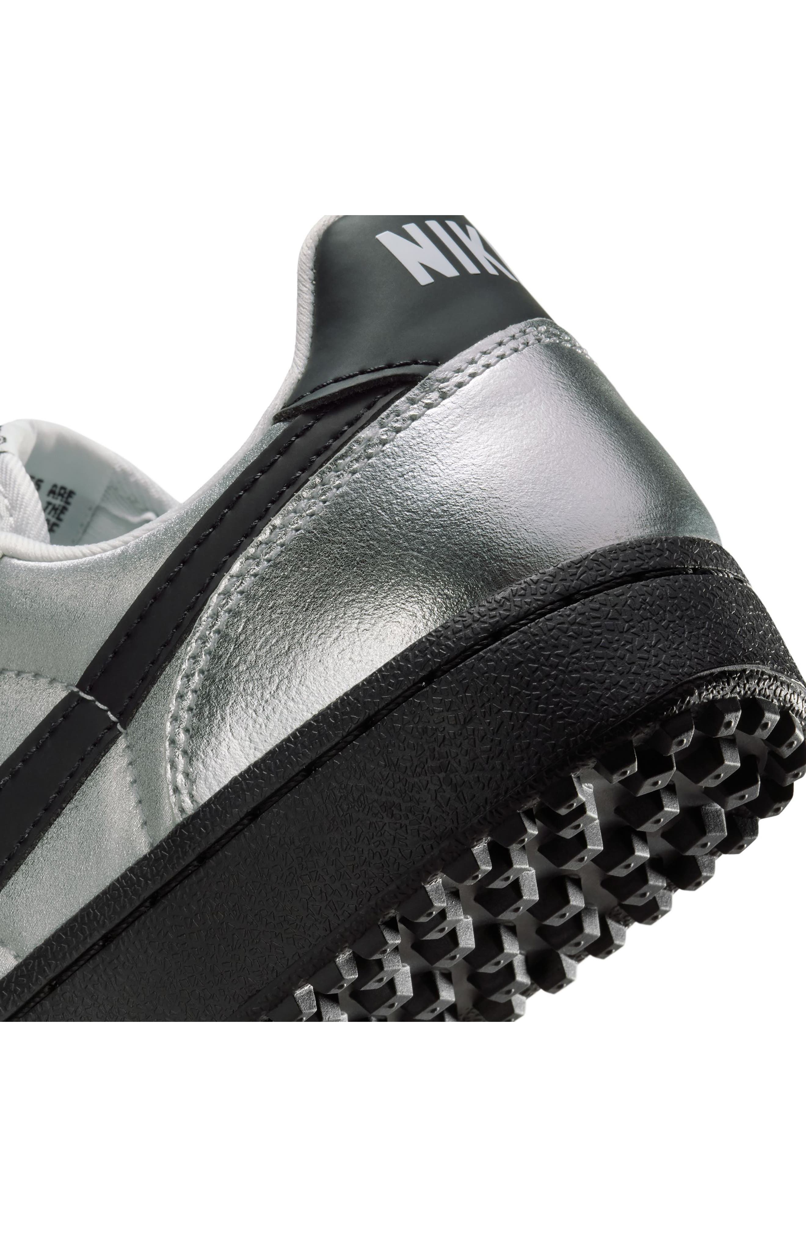 Nike Field General Sneaker in Metallic Silver/Black at Nordstrom - 7