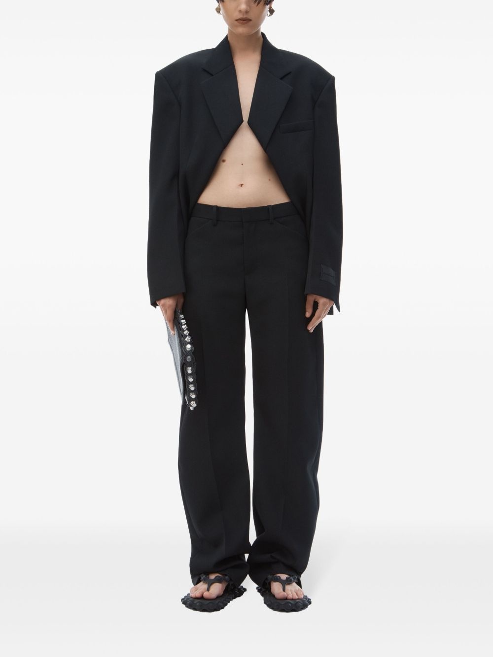 mid-rise trousers - 2