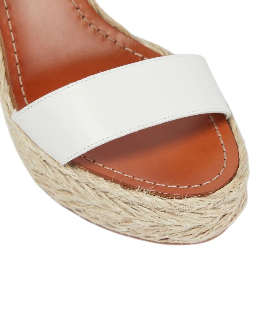 Chocazeppa leather wedge espadrilles - 6