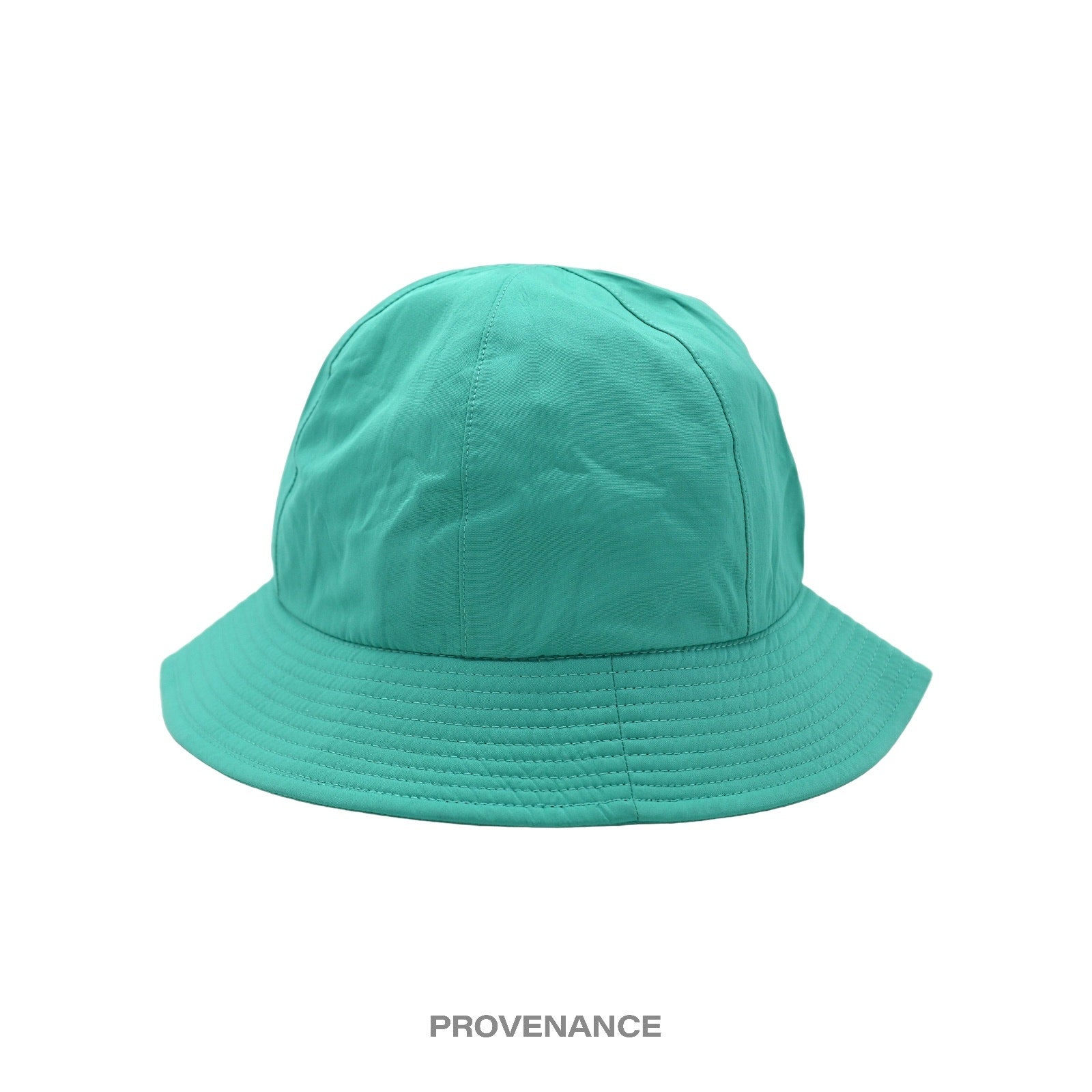 Balenciaga BB Logo Embroidered Bucket Hat - Turquoise - 2
